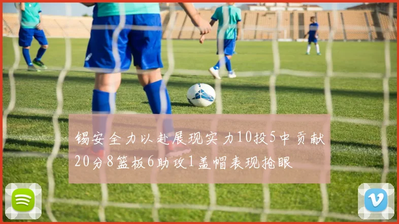 锡安全力以赴展现实力10投5中贡献20分8篮板6助攻1盖帽表现抢眼